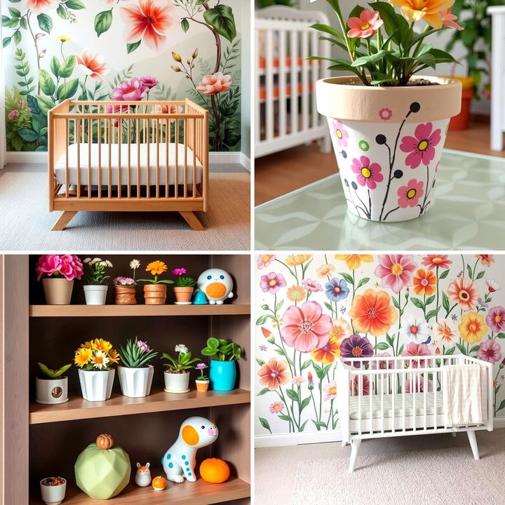 22 Floral Nursery Ideas for a Blooming Baby Room Design - Lost At E Minor