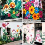 22 Flower Murals on Buildings for Urban Beauty