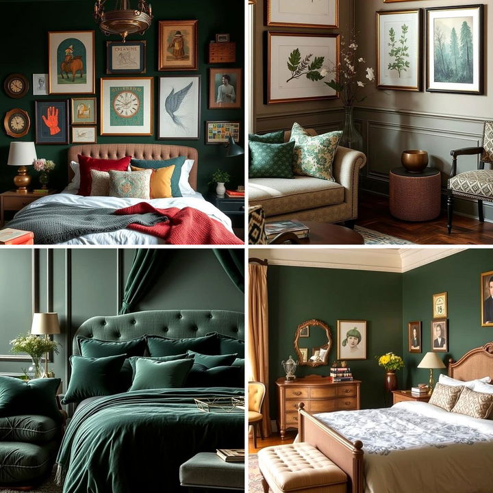22 Forest Green Bedroom Ideas to Create a Calm Retreat - Lost At E Minor