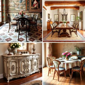 22 French Country Dining Room Design Inspirations