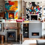 22 Fresh Fireplace Paint Ideas to Transform Your Hearth