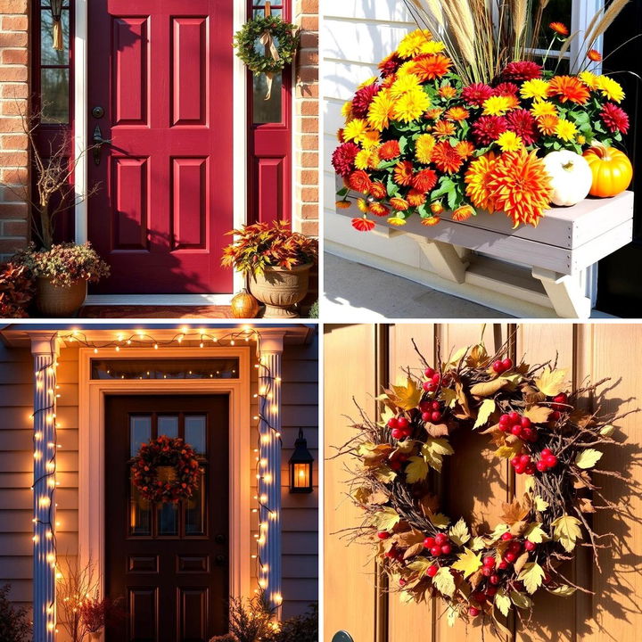 22 Front Door Fall Decor Ideas for Autumn Warmth - Lost At E Minor