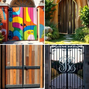 22 Front Door Gate Designs for Security and Style