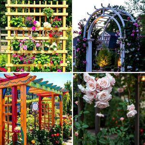 22 Garden Trellis Ideas Vertical and Climbing Plant Designs