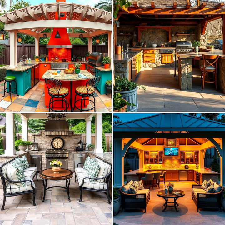 22 Gazebo Outdoor Kitchen Ideas for Al Fresco Dining - Lost At E Minor