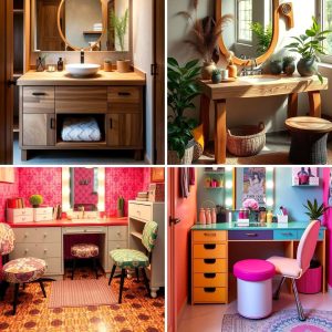 22 Glamorous Makeup Vanity Ideas for Organized Beauty Routines