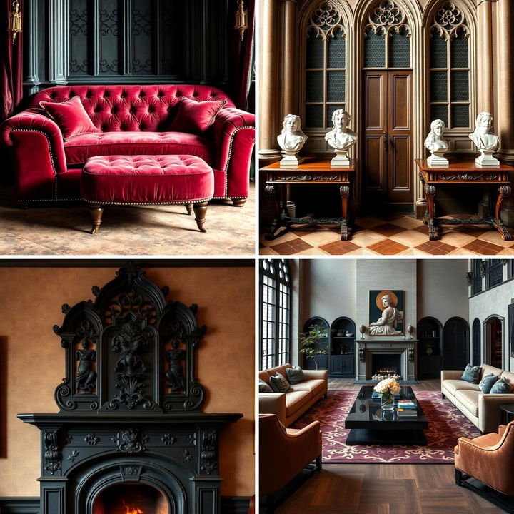 22 Gothic Living Room Ideas for Bold Interior Statements - Lost At E Minor