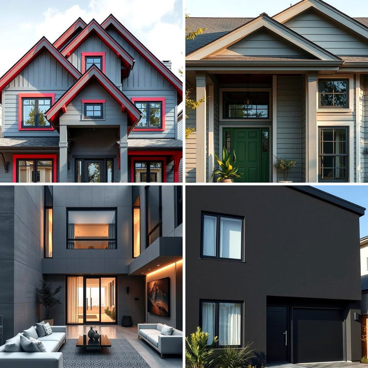 22 Gray Exterior House Paint Ideas for Curb Appeal - Lost At E Minor