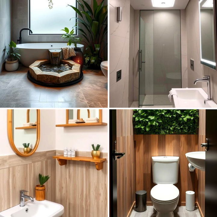 Image showcasing 22 Green Bathroom Ideas for Small Spaces | Eco-Friendly Design Tips ...