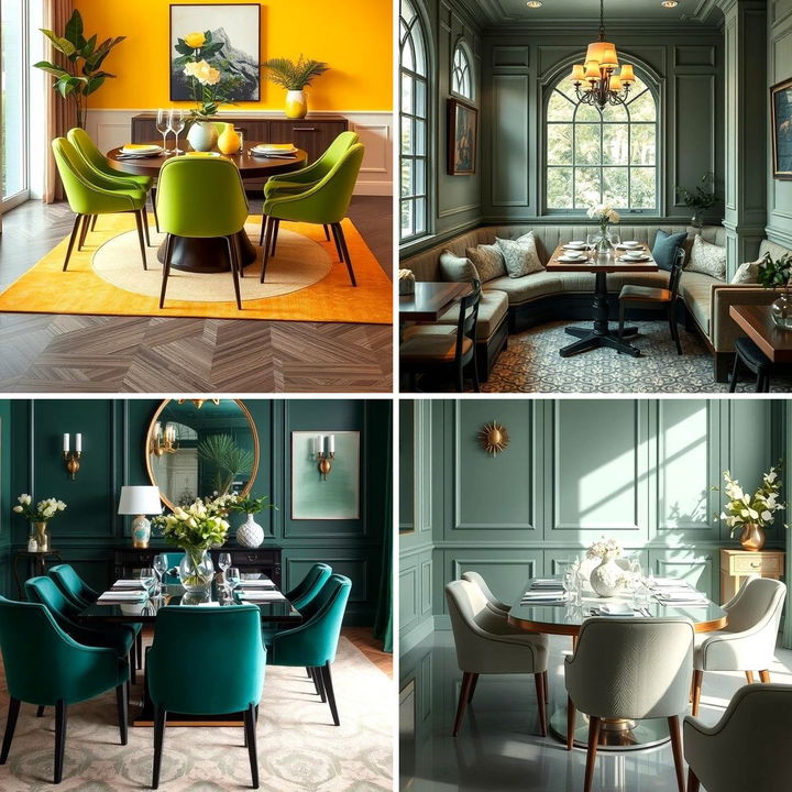 22 Green Dining Room Ideas for Elegant Entertaining Spaces - Lost At E ...