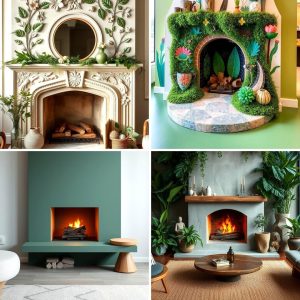 22 Green Fireplace Ideas to Elevate Your Living Room Decor