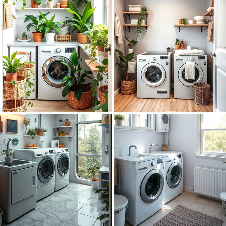 22 Green Laundry Room Ideas for Cheerful Functional Spaces - Lost At E ...