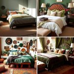 22 Green and Brown Bedroom Themes for Earthy Elegance