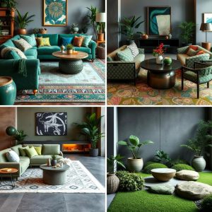 22 Green and Grey Living Room Ideas for Sophisticated Harmony