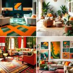 22 Green & Orange Living Room Ideas for Bold Color Contrast