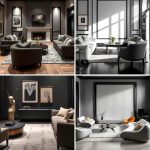 22 Grey & Black Living Room Ideas for Bold Contrast