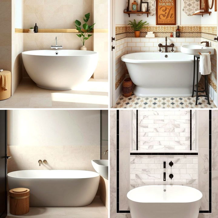 22 Half-wall Tile Bathroom Ideas for a Sleek Look - Lost At E Minor