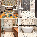 22 Hexagon Tile Floor Bathroom Ideas for Geometric Elegance