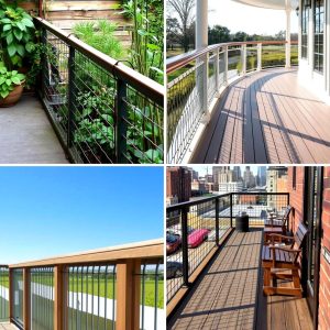 22 Hog Wire Deck Railing Ideas Modern and Rustic Designs