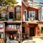 22 Home Exteriors with Natural Clay Siding Color Inspirations