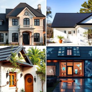 22 Houses With Black Roofs for Modern Curb Appeal