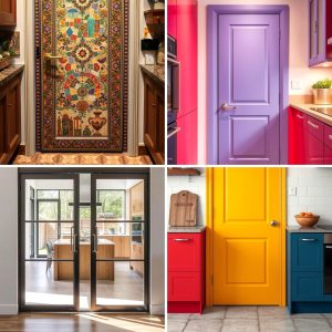22 Innovative Kitchen Door Designs to Refresh Your Cabinetry