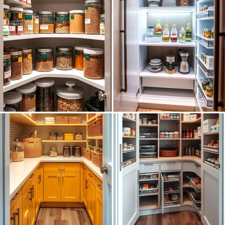 22 Innovative Larder Cupboard and Pantry Ideas for Kitchen Storage