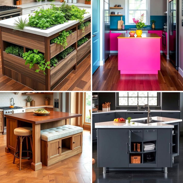 22 Innovative Small Kitchen Island Ideas for Added Functionality - Lost ...