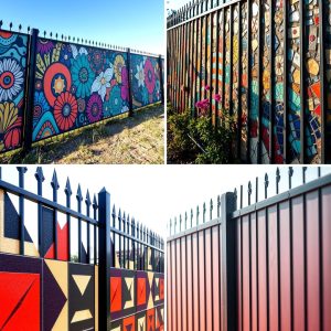 22 Inspiring Fence Painting Ideas for a Vibrant Exterior