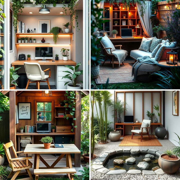 22 Inspiring Garden Office Ideas for Productive Work - Lost At E Minor