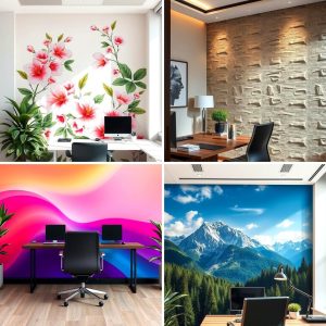22 Inspiring Office Wallpaper Ideas for Productive Spaces