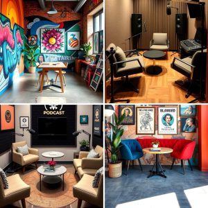 22 Inspiring Podcast Room Ideas for Professional-Quality Recordings