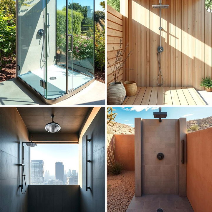 22 Inviting Outdoor Shower Ideas for Your Backyard Oasis - Lost At E Minor