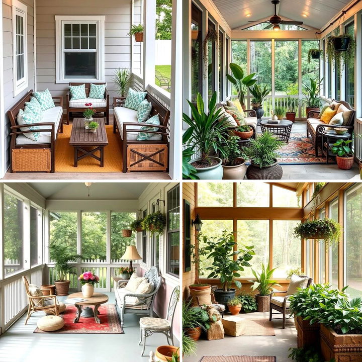 22 Inviting Small Screened-in Porch Ideas for Year-Round Use - Lost At ...