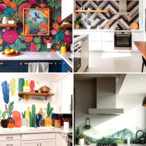 22 Kitchen Accent Wall Ideas for Bold and Subtle Styles