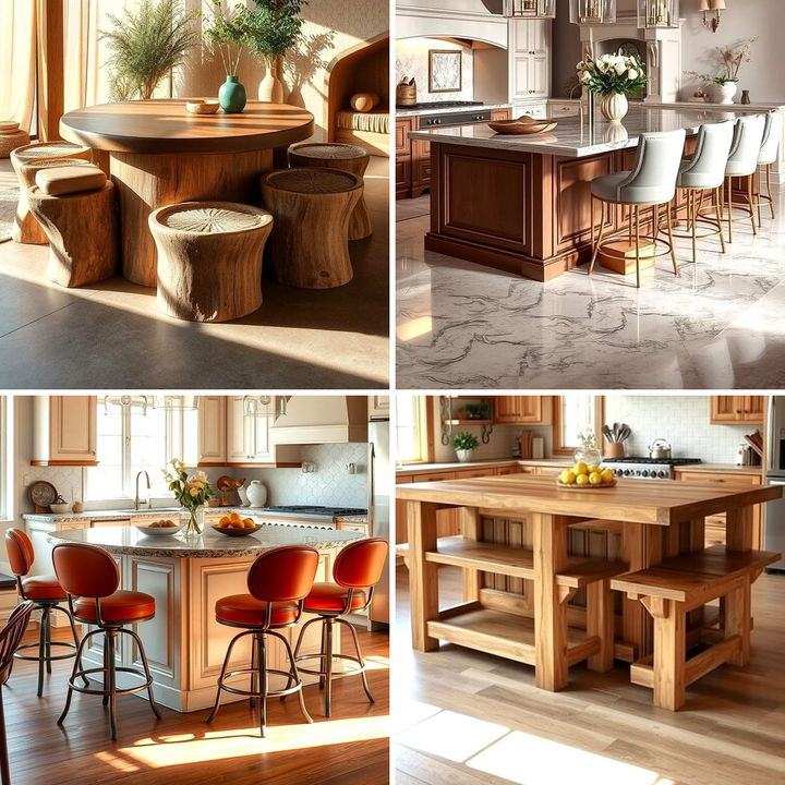 22 Kitchen Island Designs With Seating for Social Cooking & Dining ...