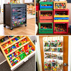 22 Lego Storage Ideas to Organize Kids’ Playrooms Effortlessly