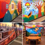 22 Library Mural Ideas for a Stunning Home Reading Space