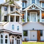 22 Light Grey House with White Trim Design Inspirations