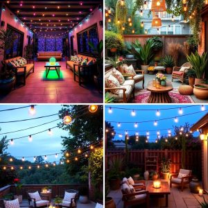 22 Magical Patio String Light Ideas for Ambient Outdoor Lighting