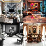 22 Marble Floor Living Room Ideas: Glossy & Geometric