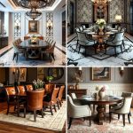 22 Masculine Dining Room Ideas: Industrial & Dark Tones