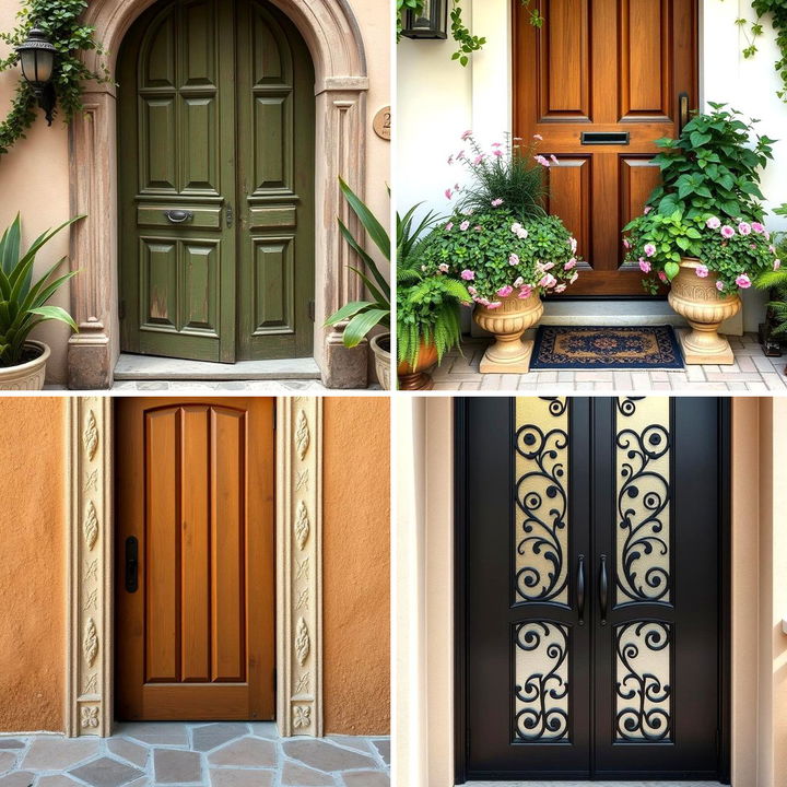 22 Mediterranean Front Door Ideas for Welcoming Entryways - Lost At E Minor