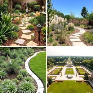 22 Mid-century Modern Landscaping Ideas for Geometric Gardens
