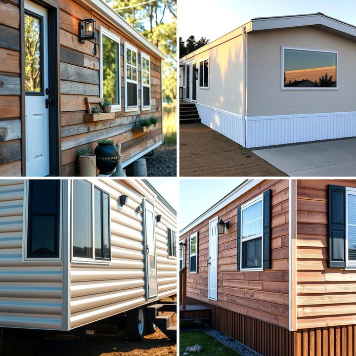 22 Mobile Home Siding Design Ideas to Boost Exterior Appeal - Lost At E ...