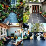22 Modern Black Concrete Patio Ideas for Outdoor Spaces