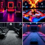 22 Modern Black Gaming Room Ideas for Bold Designs