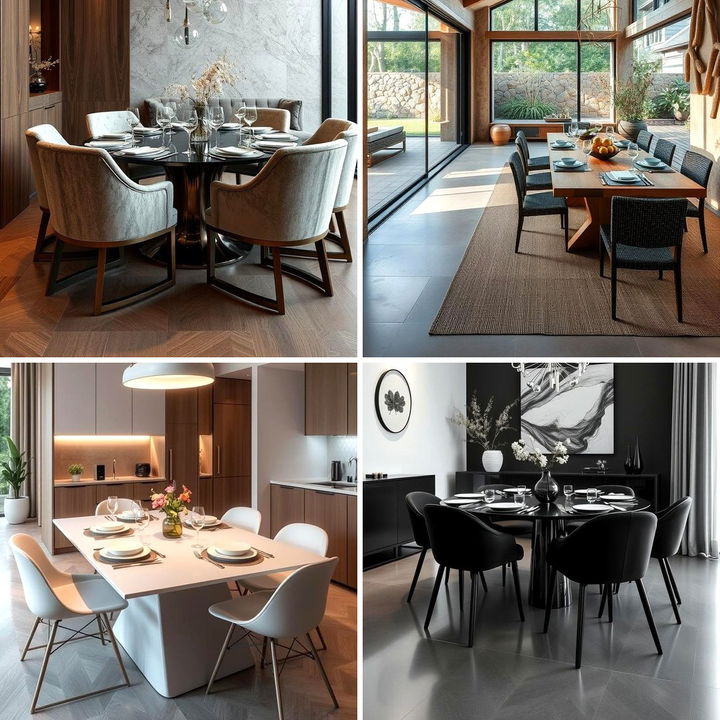 22 Modern Dining Room Decor Ideas for Contemporary Entertaining - Lost ...