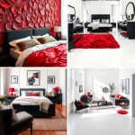 22 Modern Red, Black, and White Bedroom Designs