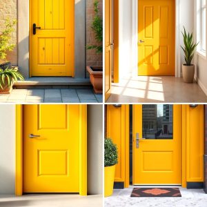 22 Mustard Yellow Front Door Ideas Welcoming Entryway Style